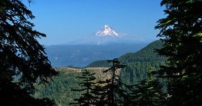 Mt. Hood as seen from the Thunder Mountain trail